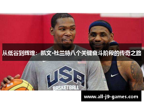 从低谷到辉煌:凯文·杜兰特八个关键奋斗阶段的传奇之路 从低谷到辉煌:凯文·杜兰特八个关键奋斗阶段的传奇之路