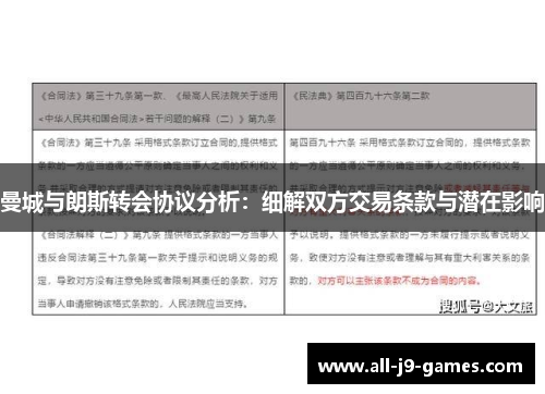 曼城与朗斯转会协议分析:细解双方交易条款与潜在影响 曼城与朗斯转会协议分析:细解双方交易条款与潜在影响